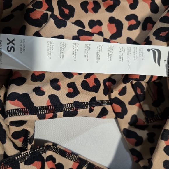 Fabletics Leopard Print Leggings - Picture 11 of 13